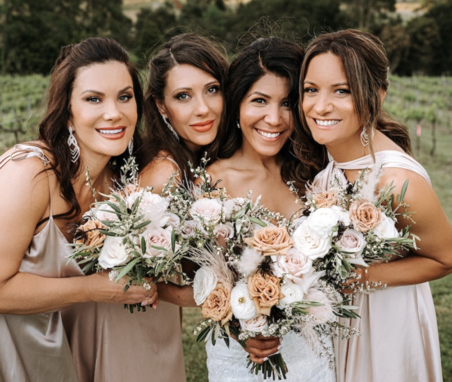 bridesmaids makeup